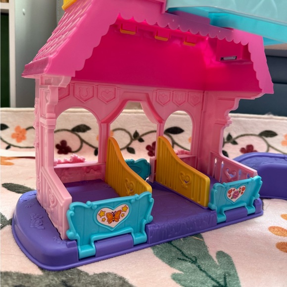 Rare Klip Klop Disney Castle Lights And Sounds Work Little People - Picture 4 of 7